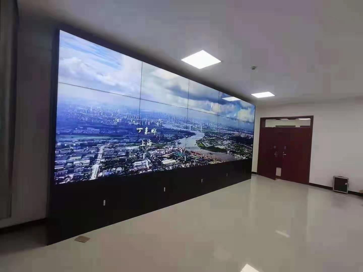 冷水滩拼接屏-55寸京东方液晶拼接屏3X4案例展示